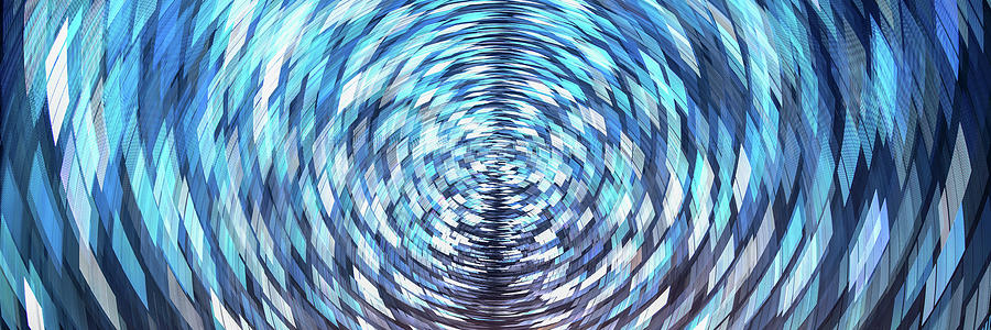 Lost in Hyperspace 3x1 Photograph by William Dickman