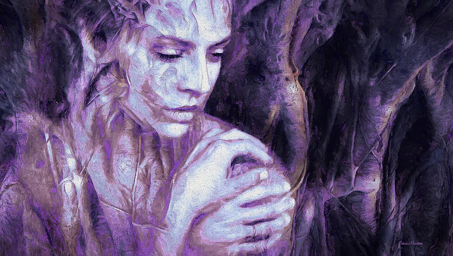Lost in the Forest - Painting by Ericamaxine Price Lost in the Forest - Painting by Ericamaxine Price