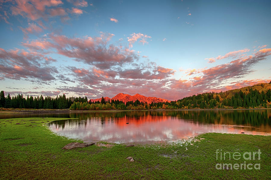 Lost Photograph - Lost Lake Sunset by Joe Sparks Lost Photograph - Lost Lake Sunset by Joe Sparks