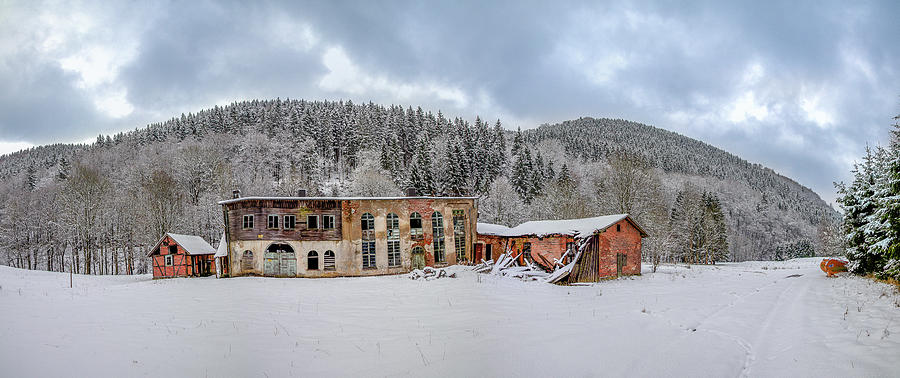 Lost Places - Old Factory Sieber Harz Mountain Photograph