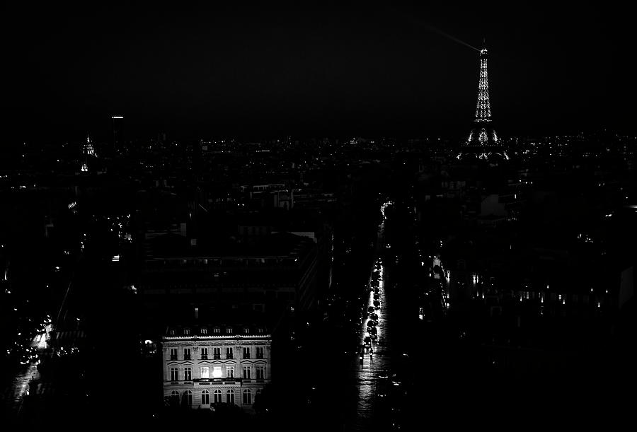 Lost Romance Chiaroscuro Paris,  #1 Photograph by David Perea