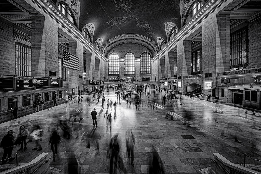 Lost Souls In Central Terminal Photograph by Marco Tagliarino