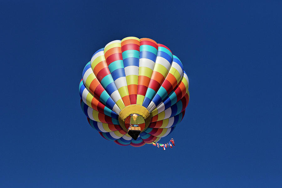 Lots of Colors Balloon Photograph by Deborah Penland