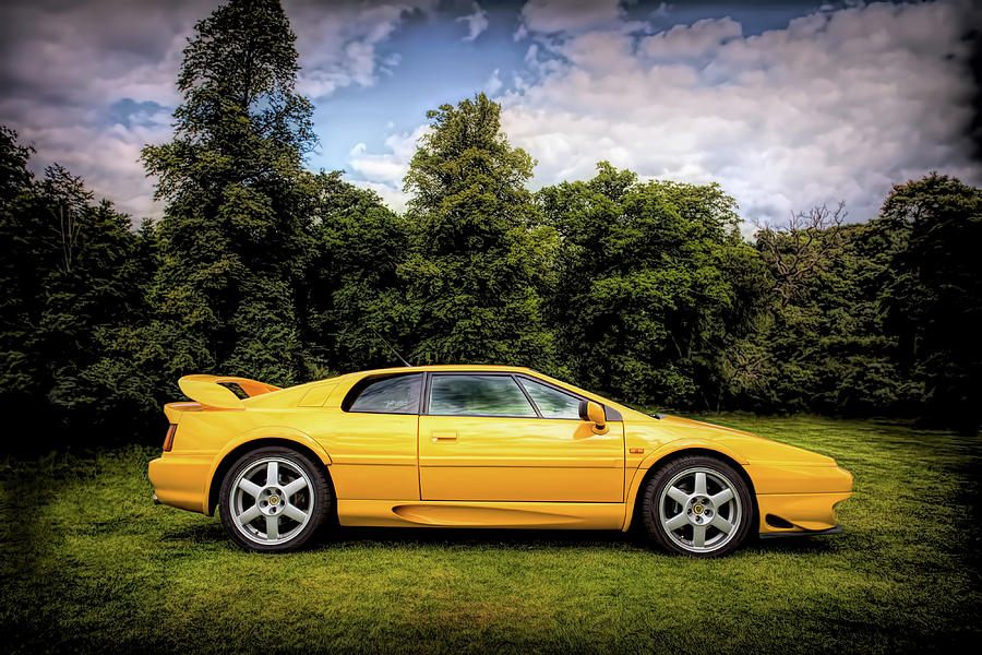 Yellow Lotus Esprit GT by Carl H Payne