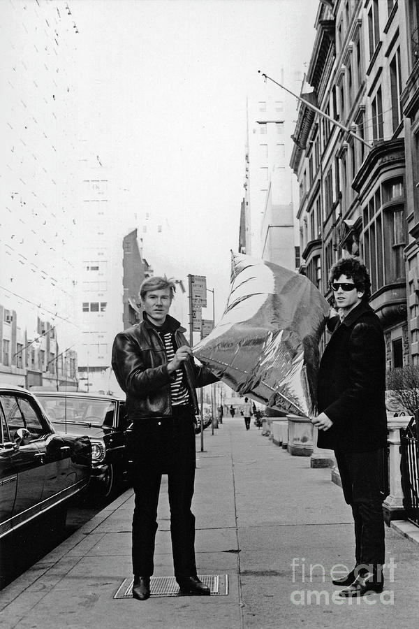 Lou Reed Photograph - Lou Reed And Andy Warhol In Nyc by The Estate Of David Gahr