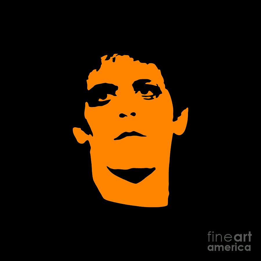 Lou Reed Digital Art by Mnfctrng Studio - Pixels