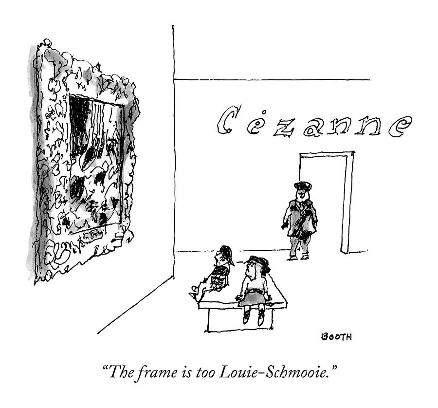 Louie Schmooie Drawing by George Booth