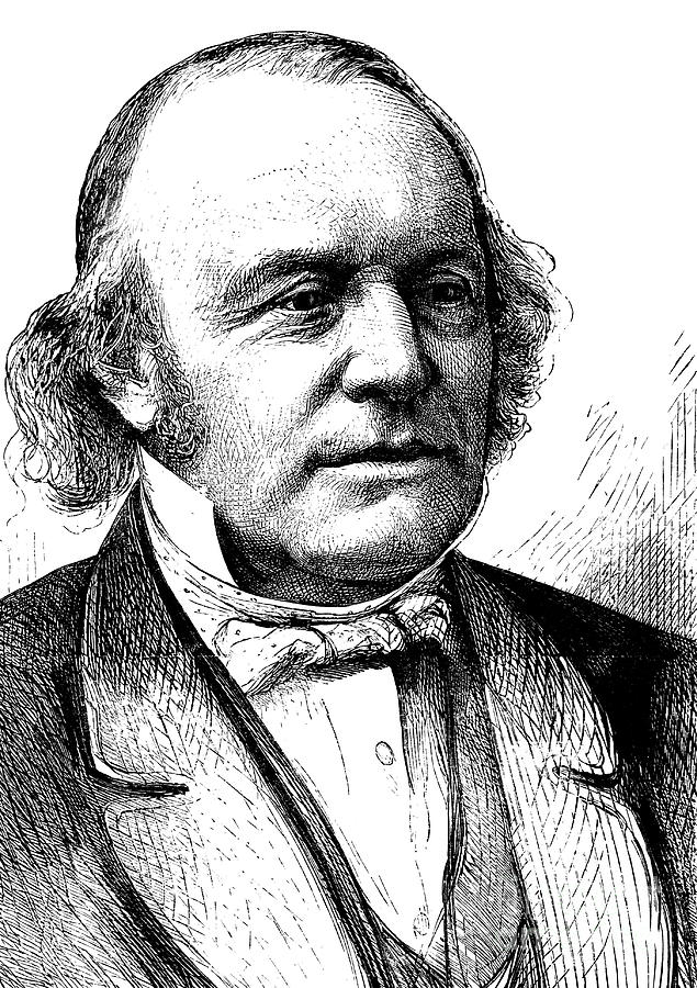 Louis Agassiz 1807-1873, Swiss-born Drawing by Print Collector