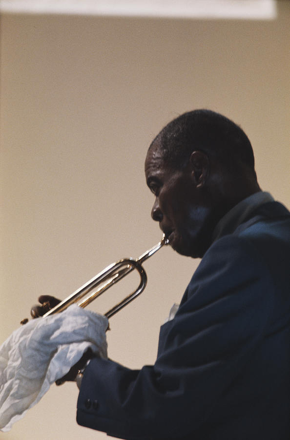 Louis Armstrong Photograph by Erich Auerbach