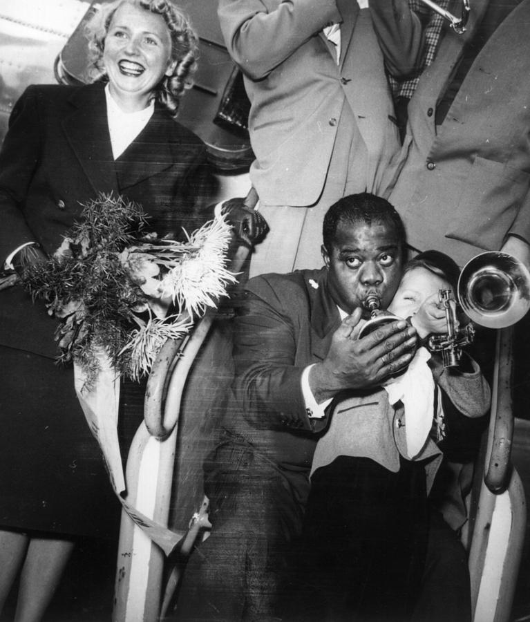Louis Armstrong Photograph by Keystone