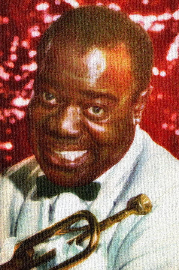 Louis Armstrong, Portrait Painting