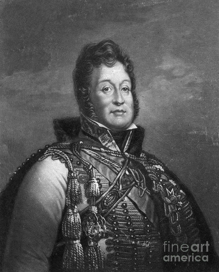 Louis-philippe I Of France.artist H Dawe Drawing by Print Collector