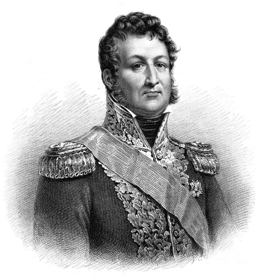 Louis Philippe I, King Of France, 19th Drawing by Print Collector - Fine  Art America