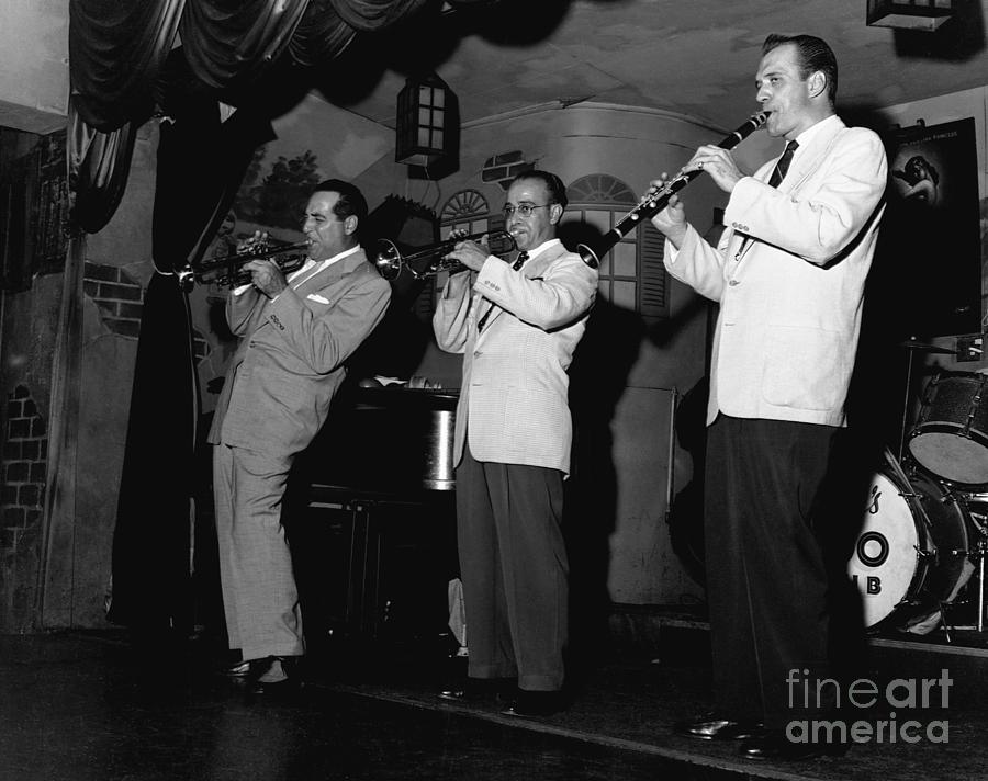 Louis Prima And His Band In Performance Photograph by Bettmann