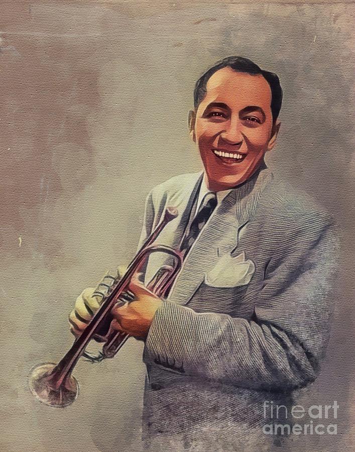 Louis Prima, Music Legend Painting by Esoterica Art Agency