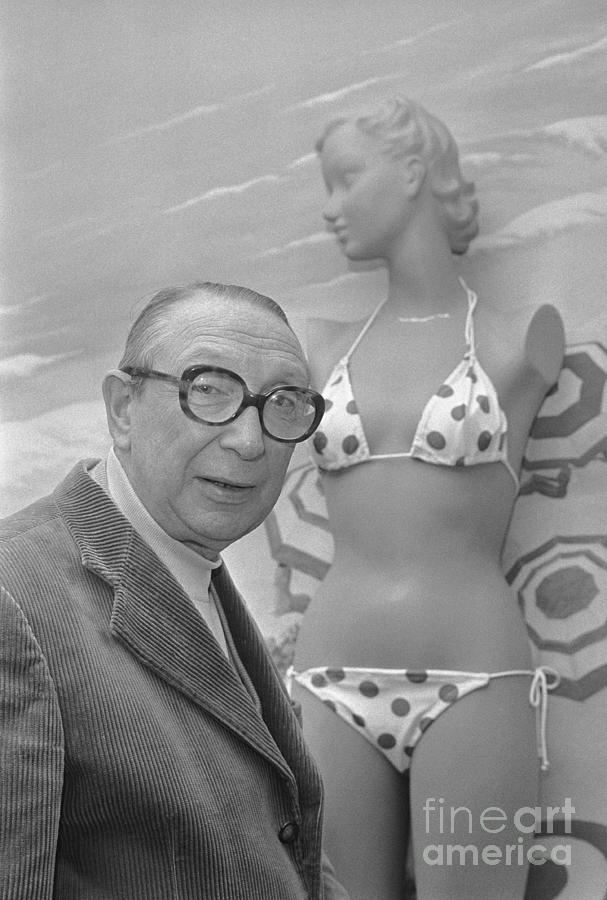 Louis Reard With Bikini Photograph by Bettmann
