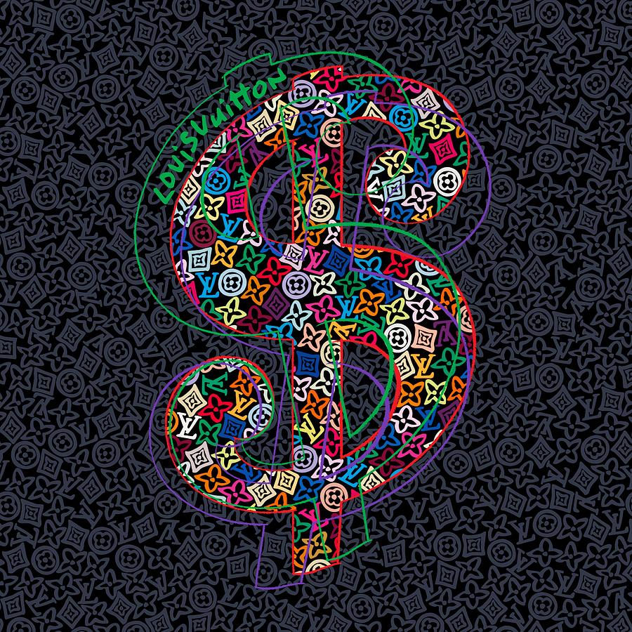 Pin by Frans En Miranda En Francien on stencil  Louis vuitton pattern, Louis  vuitton, Mini canvas art