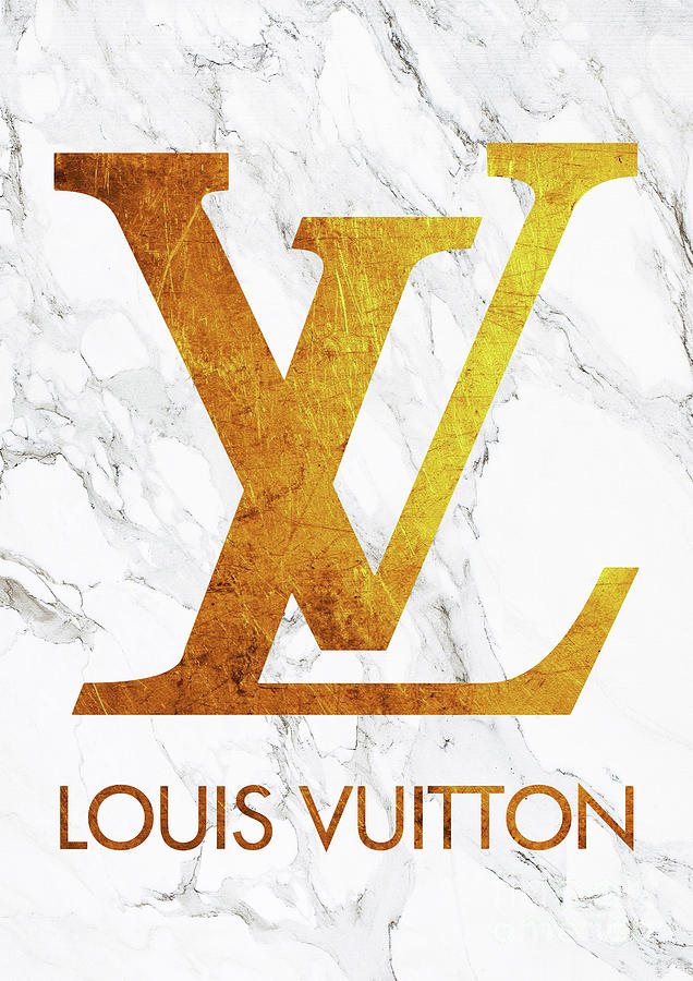 Louis Vuitton Logo - 20 Digital Art by Prar K Arts