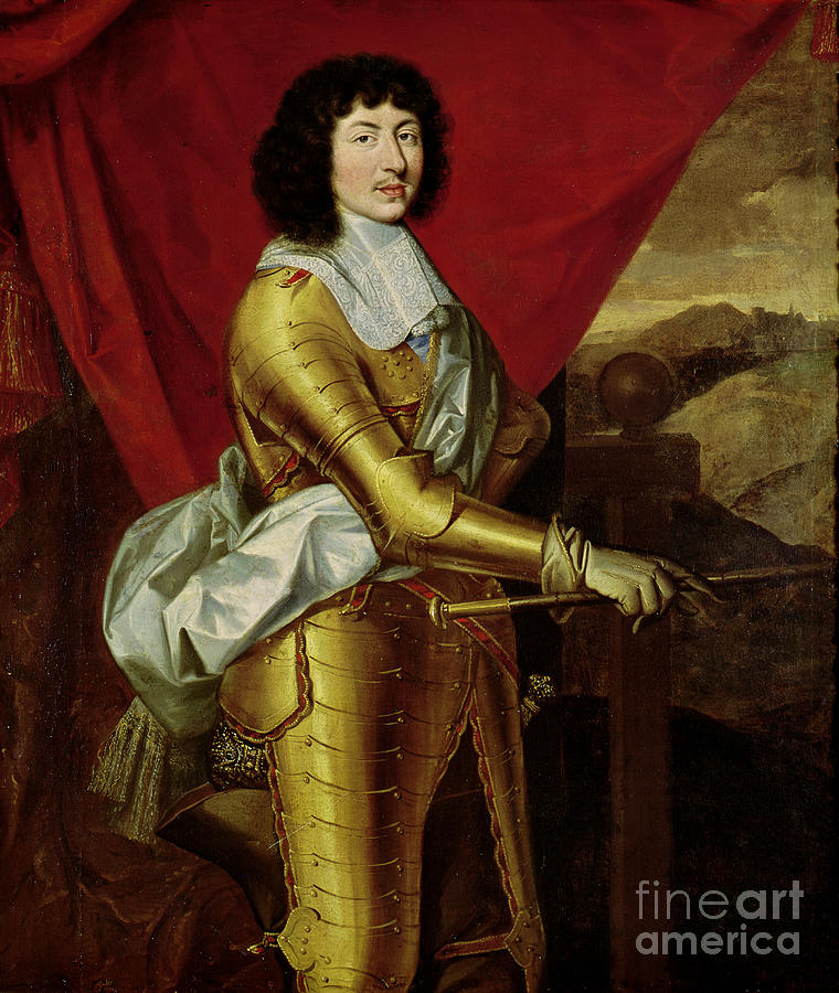 Louis Xiv Painting by Pierre Mignard