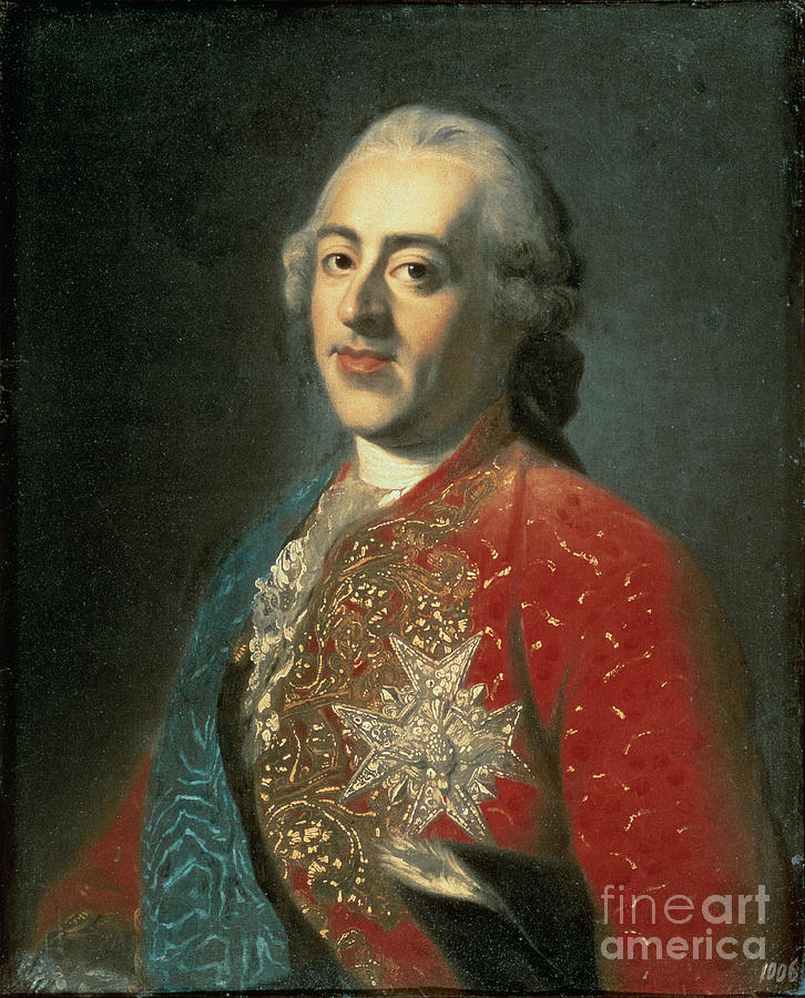 Louis Xv Painting by French School - Fine Art America