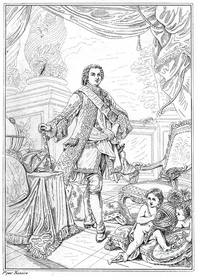 Louis Xvi, King Of France Drawing by Print Collector