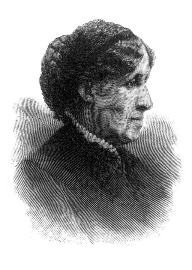 Louisa May Alcott, American Author Photograph by Science Source