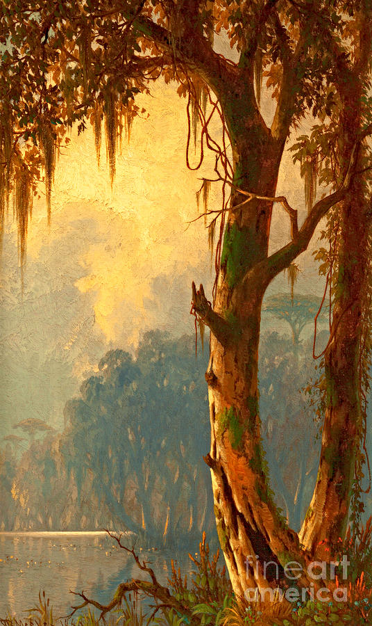 Louisiana Landscape Painting by Peter Ogden