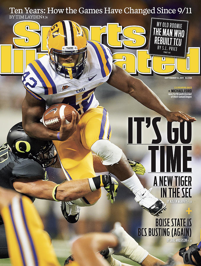 Louisiana State University Photograph - Louisiana State University Vs University Of Oregon Sports Illustrated Cover by Sports Illustrated