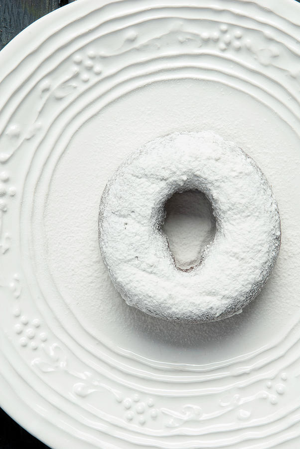 Loukoumades - Greek Powdered Doughnut Photograph by Spyros Bourboulis