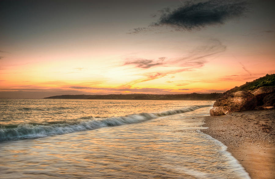 Lourdas Beach, Kefalonia Photograph by Photographer Nick Measures