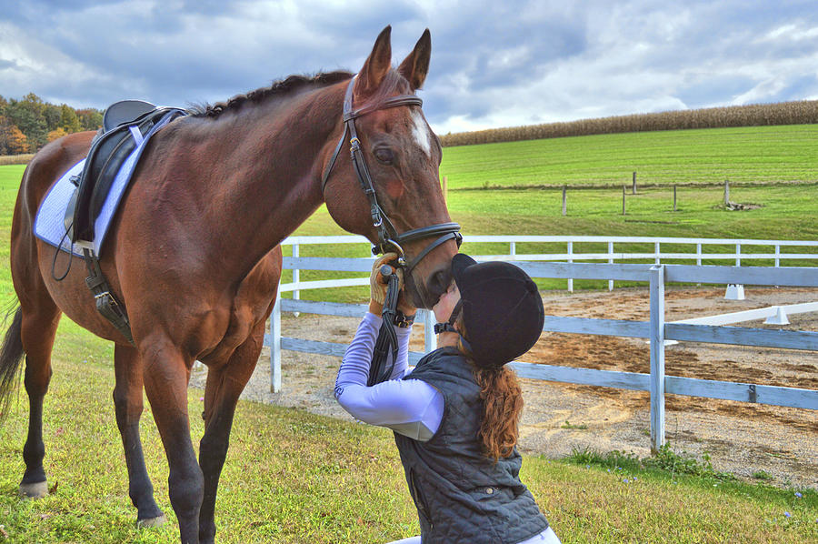 Love And Kisses Photograph by Dressage Design