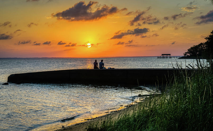 Love at sunset by Jerry Gammon Love at sunset by Jerry Gammon