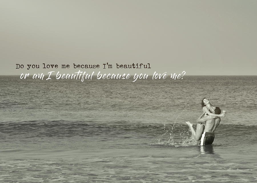 Summer Photograph - LOVE BIRDS quote by JAMART Photography