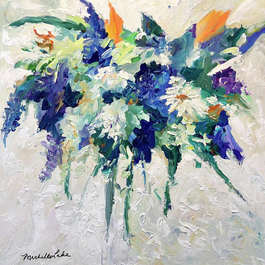 Love Blooms Here Painting by Michelle Lake - Fine Art America