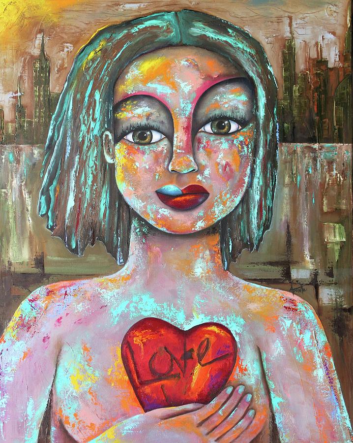 Love Painting by Janice Aponte