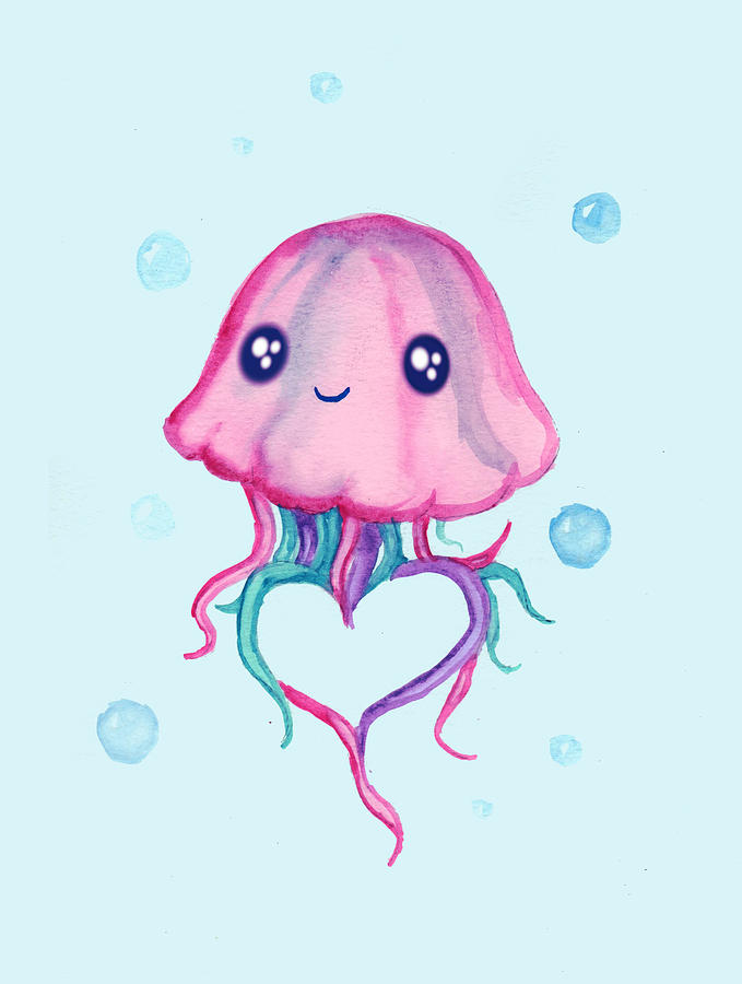 Love Jelly Drawing by Ludwig Van Bacon | Pixels