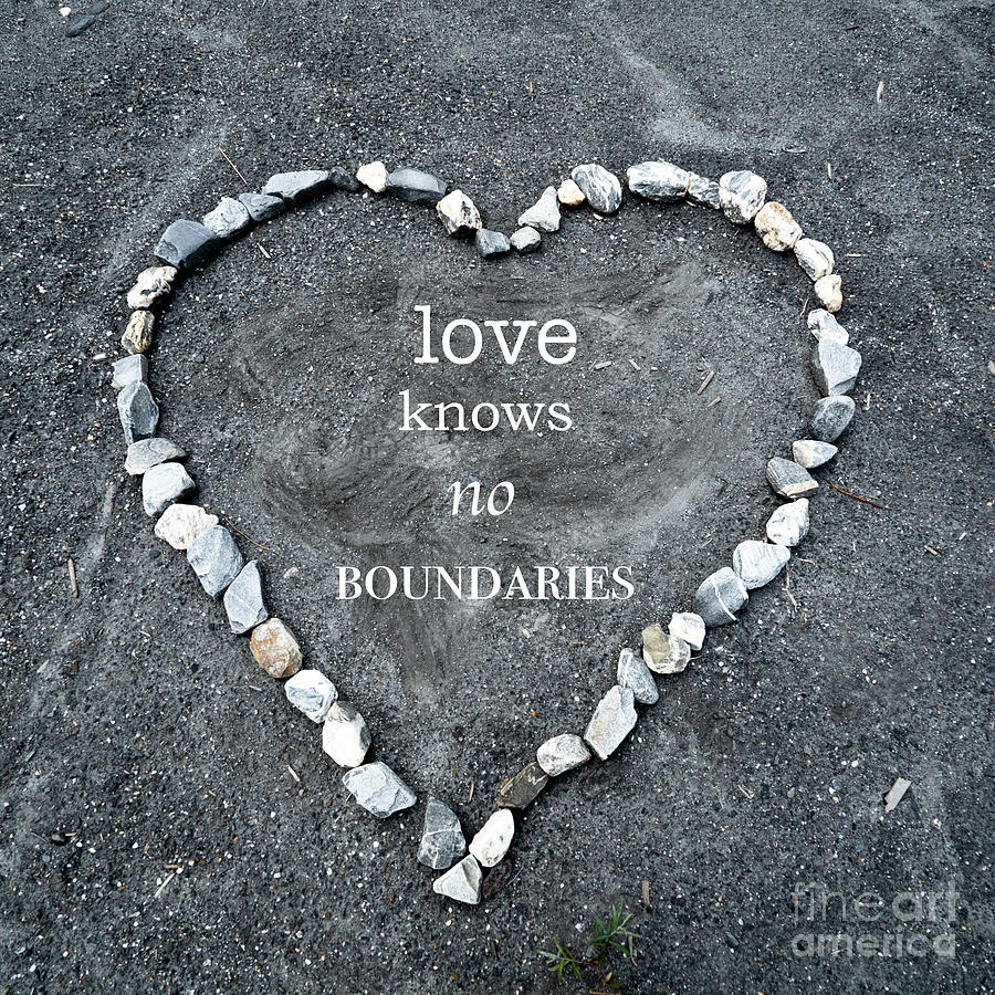 Love Knows No Boundaries Mixed Media by Nando Lardi - Pixels