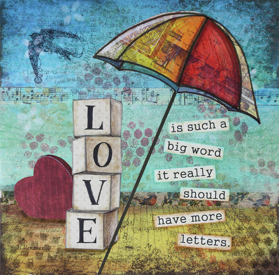 Love Letters Mixed Media By Let Your Art Soar Fine Art America