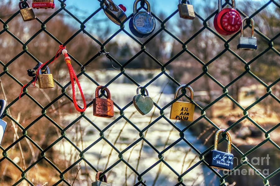 Love Locks Photograph by Jim Lepard