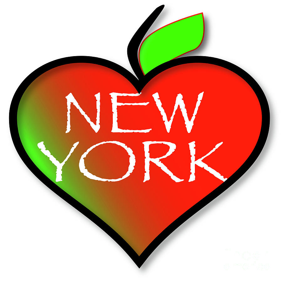 Love New York Digital Art by Bigalbaloo Stock - Pixels