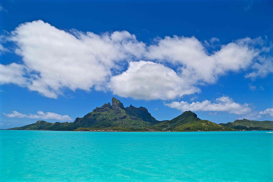 Love Over Bora Bora, 2015 Photograph by Svpimages - Fine Art America