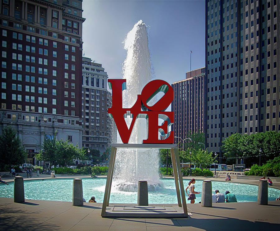 Love Square Photograph by Brian Wallace - Fine Art America