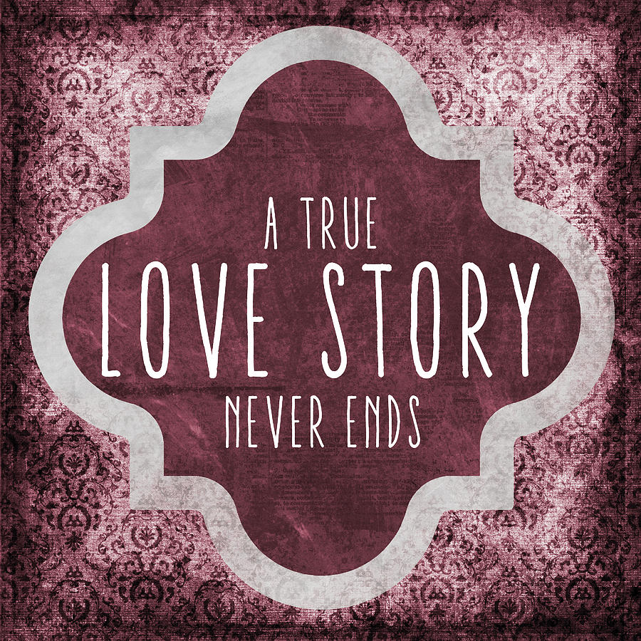 Love Story Mixed Media by Erin Clark