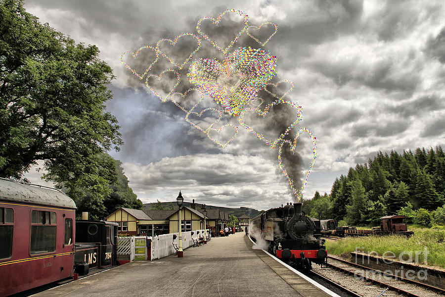 LOVE TRAIN by Sandra Cockayne ADPS LOVE TRAIN by Sandra Cockayne ADPS