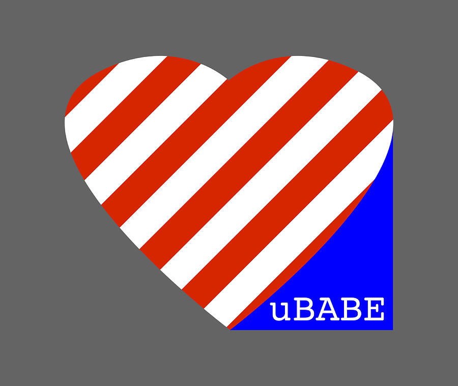 Love Ubabe America Digital Art by Ubabe Style
