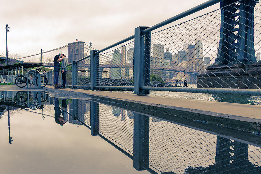 Love Under the Bridge Photograph by Marzena Grabczynska Lorenc