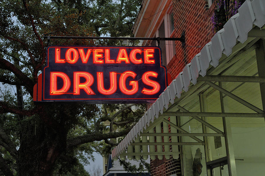 Lovelace Drugs Photograph by Craig Brewer