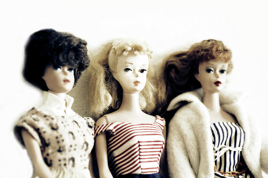 Lovely Old Barbies Photograph by Marilyn Hunt