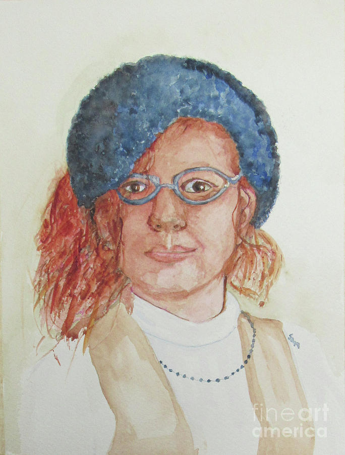 Portrait Painting - Lovely Sara by Sandy McIntire