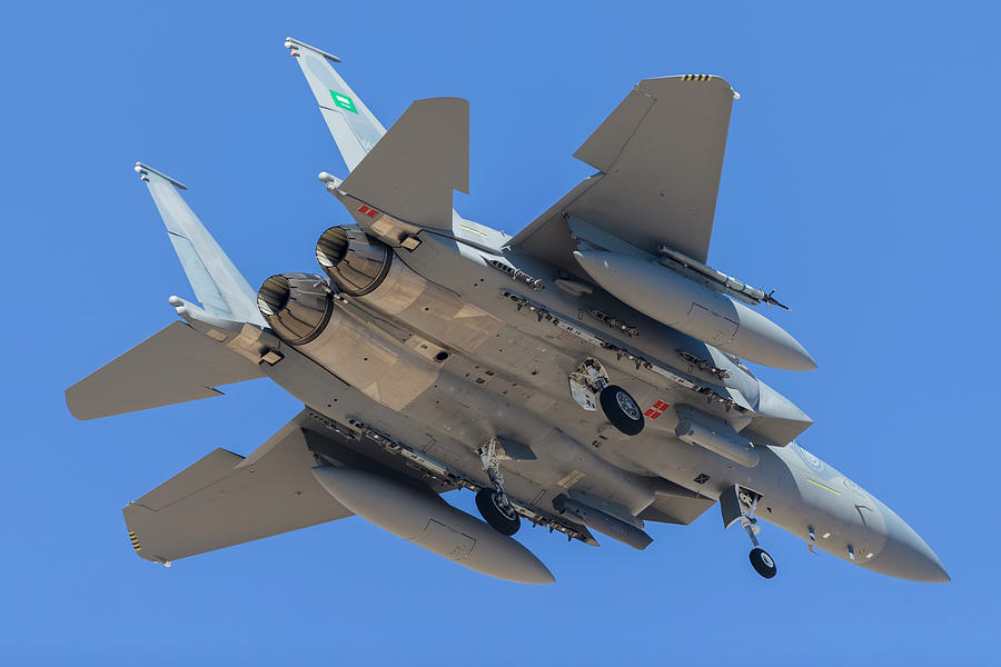 Low Angle View Of A Royal Saudi Air Photograph by Rob Edgcumbe